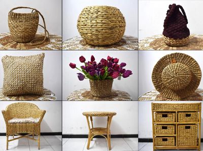 Kreatif! Emak-emak Ini Sulap Gulma Jadi Barang Berharga