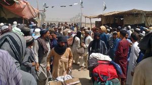 Melihat Hiruk-pikuk Perbatasan Afghanistan-Pakistan Usai Taliban Berkuasa