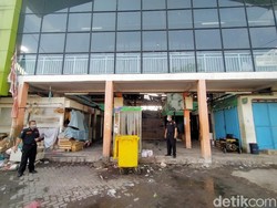 Pasar Kembang Ditutup Sementara untuk Penyelidikan Usai Kebakaran