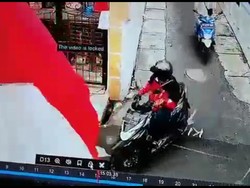 Pencurian Motor di Siang Bolong di Jakbar, Pelaku Pakai Atribut Ojol
