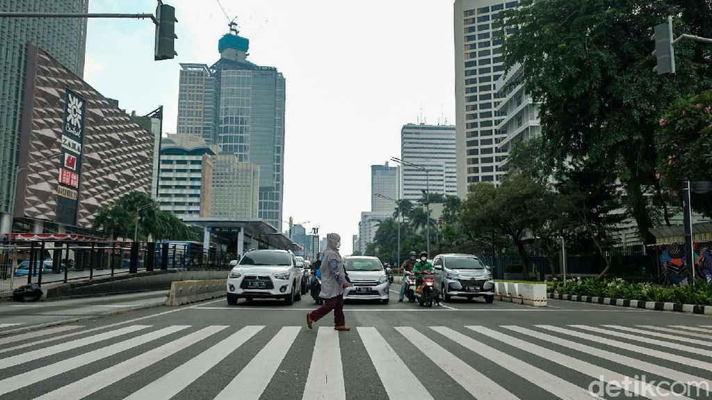 Potret Mobilitas Warga Kala Jakarta Diklaim Zona Hijau