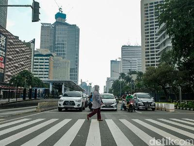 Potret Mobilitas Warga Kala Jakarta Diklaim Zona Hijau