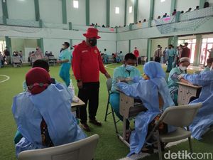 2 Ribu Santri di Sidoarjo Vaksinasi Dosis Kedua Persiapan Sekolah Tatap Muka