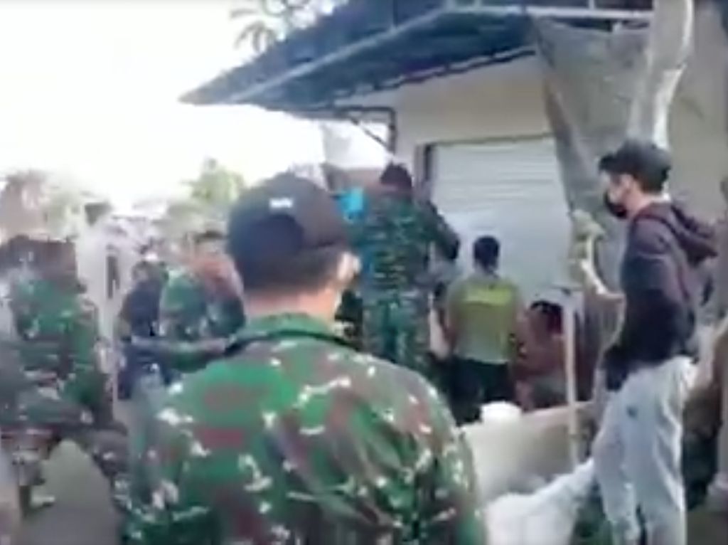Viral TNI Hajar Warga di Buleleng, Dipicu Kepala Dandim Dipukul