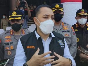 Surabaya Zona Kuning, Wali Kota Eri Fokus Pemulihan Ekonomi Surabaya Zona Kuning, Wali Kota Eri Fokus Pemulihan Ekonomi