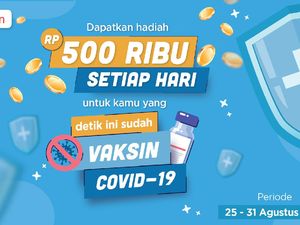 Congrats! Ini Pemenang Saldo Digital Rp 500 Ribu Buat yang Sudah Vaksin