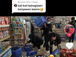 Baik Banget! Owner WO Ini Traktir Karyawan Belanja di Minimarket Baik Banget! Owner WO Ini Traktir Karyawan Belanja di Minimarket