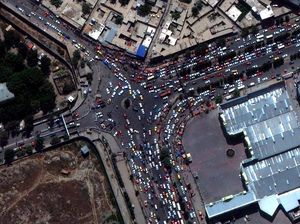 Hiruk-pikuk Bandara Kabul Terlihat Dari Foto Udara Hiruk-pikuk Bandara Kabul Terlihat Dari Foto Udara