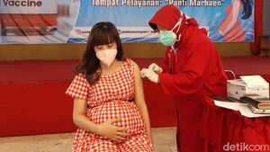 Gembiranya Bumil di Boyolali Memperoleh Vaksin COVID-19
