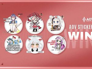 Pemenang Kompetisi Stiker Arena of Valor Dihadiahi Emas Murni