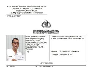 Lurah Gunungkidul DPO Korupsi Rp 5 M Uang Ganti Rugi JJLS Akhirnya Menyerah Lurah Gunungkidul DPO Korupsi Rp 5 M Uang Ganti Rugi JJLS Akhirnya Menyerah
