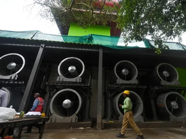Foto: Penyaring Udara Raksasa ala India