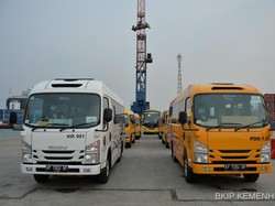 Kemenhub Kirim 428 Bus untuk PON XX Papua