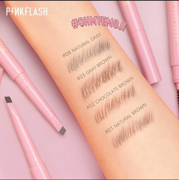 Pinkflash Oh My Emoji Brow Pencil / foto : instagram.com/pinkflashcosmetics