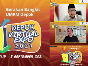 Bangkitkan UMKM, Pemkot Gelar Depok Virtual Expo 2021 Bareng Shopee
