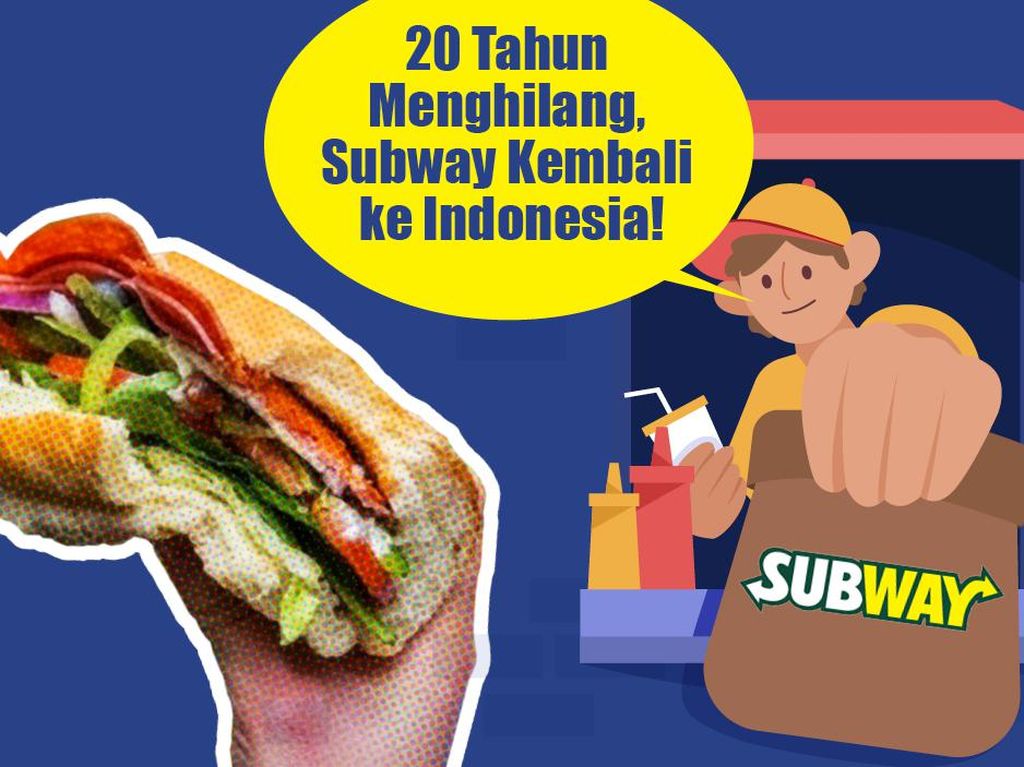 20 Tahun Menghilang, Subway Kembali ke Indonesia!