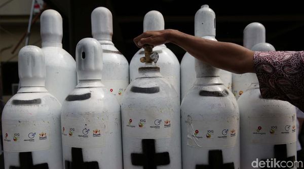 300 Tabung Oksigen untuk Bantu Pasien COVID-19