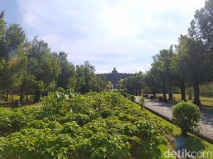 Manfaatkan Libur PPKM, Pengelola Candi Borobudur Berbenah