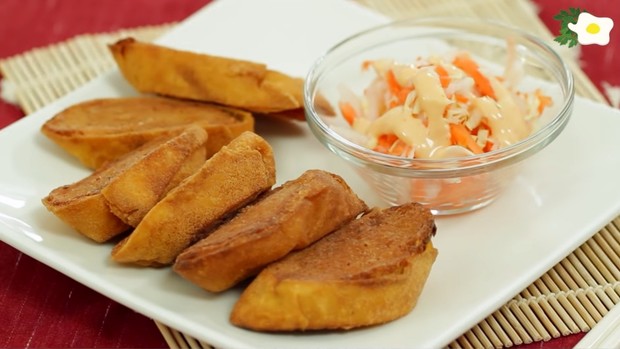 Eggroll Hokben ala-ala rumahan | Foto : Youtube/Yuda Bustara