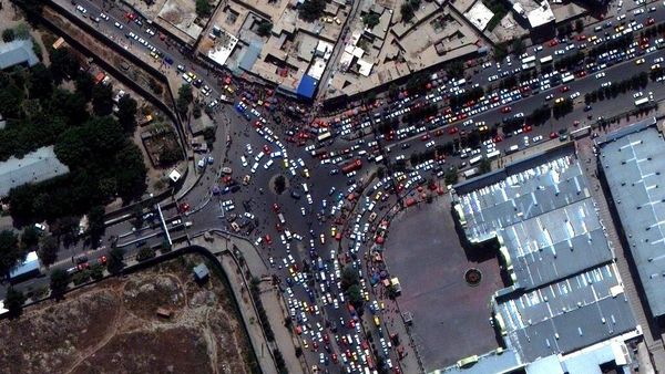 Foto Satelit Situasi Bandara Kabul Jelang Deadline Evakuasi