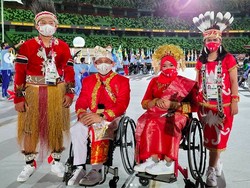 Atlet Difabel RI Berbaju Adat di Paralimpiade Tokyo, Ini Makna Keindahannya