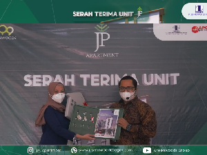 JP Apartment Bogor Serah Terima Unit Perdana di Tengah Pandemi