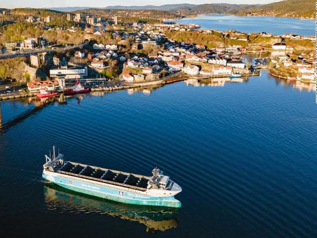 Pertama di Dunia, Kapal Otonom Tanpa Emisi Berlayar di Norwegia Pertama di Dunia, Kapal Otonom Tanpa Emisi Berlayar di Norwegia