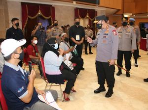 Kapolri Ajak Semua Angkatan Akpol Percepat Program Vaksinasi COVID-19