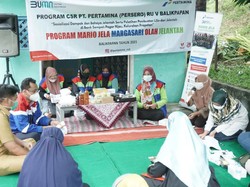 Mitra Binaan Pertamina Gelar Pelatihan Daur Ulang Jelantah Jadi Lilin