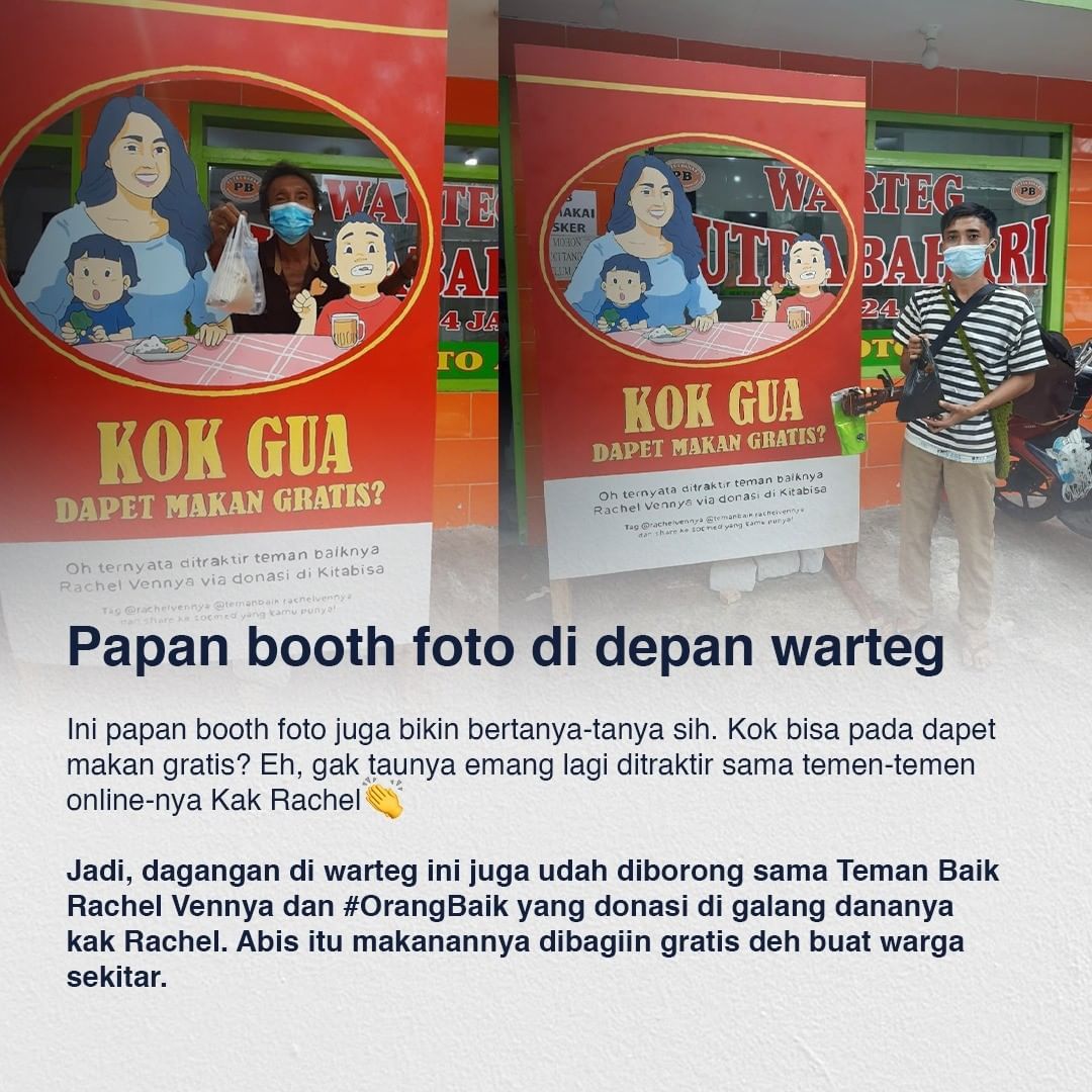 Aksi sosial Rachel Vennya