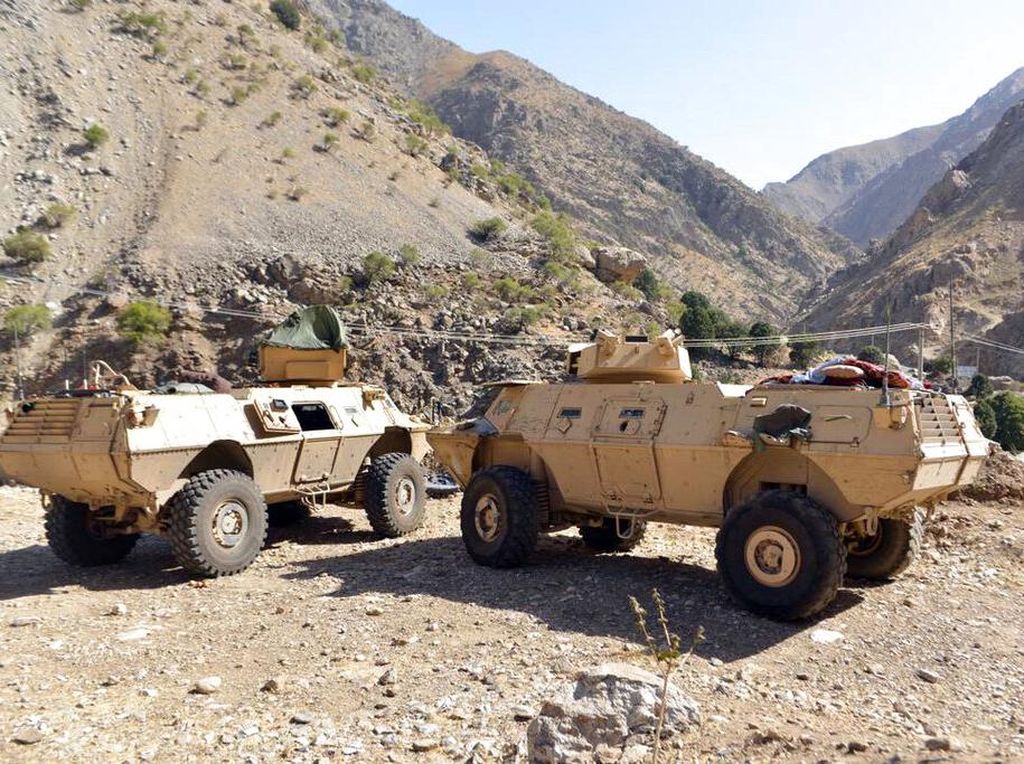 Ini Kendaraan Tempur Pasukan Milisi Anti Taliban