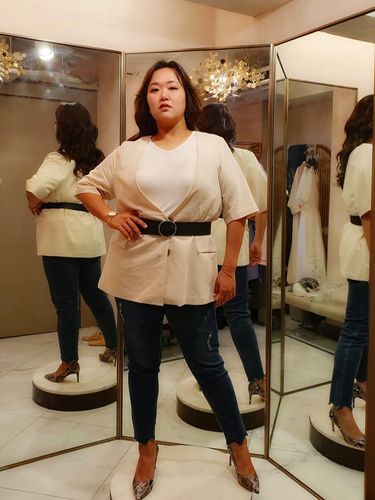 Aktris Ha Jae Sook tetap eksis dengan tampilan tubuh plus size