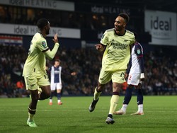 Piala Liga Inggris: Aubameyang Hat-trick, Arsenal Libas West Brom 6-0