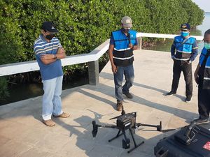 BIG Lakukan Pemetaan di Kawasan Taman Nasional Kepulauan Seribu