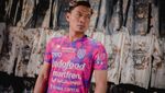 Foto: Parade Sponsor di Jersey Bali United