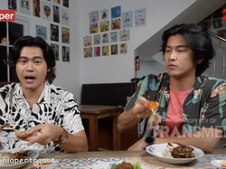 Bikin Laper! Mike Ethan Puas Makan Nasi Megono hingga Prol Tape