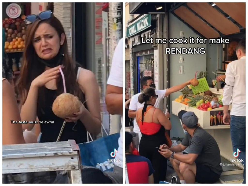 Zonk! Bule Ini Dapat Kelapa Tua Saat Ingin Cicip Segarnya Air Kelapa Muda Zonk! Bule Ini Dapat Kelapa Tua Saat Ingin Cicip Segarnya Air Kelapa Muda