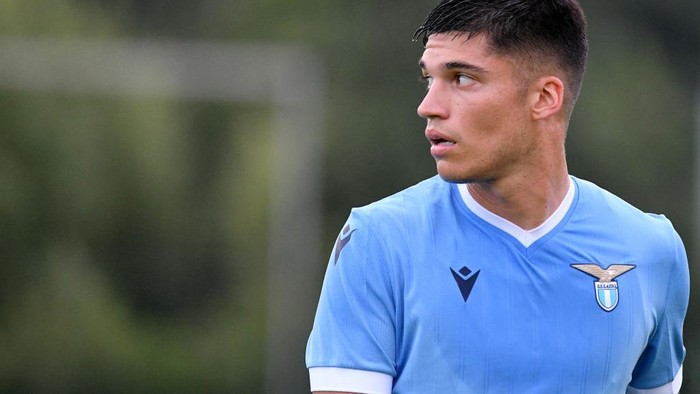 MARIENFELD, GERMANY - AUGUST 04: Joaquin Correa of SS Lazio during the Pre-Season Friendly match between SS Lazio v Meppen at the Klosterpforte sport ho on August 04, 2021 in Marienfeld, Germany. (Photo by Marco Rosi - SS Lazio/Getty Images)