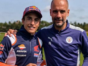 Saran Bijak Pep Guardiola untuk Marc Marquez