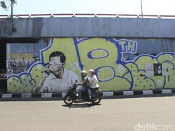 Ini Maksud Polisi Buru Pembuat Mural Mirip Jokowi di Bandung