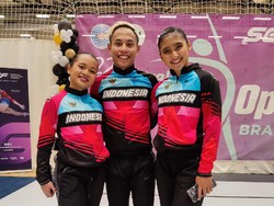 Indonesia Bawa Pulang Dua Medali dari Kejuaraan Dunia Aerobik