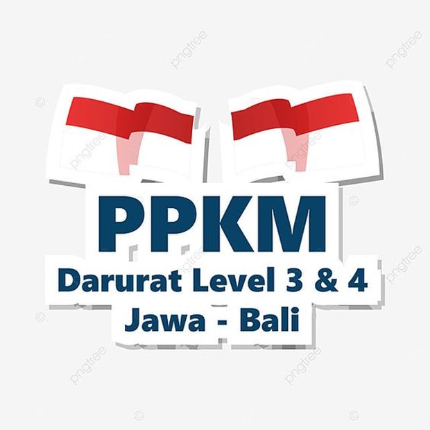 penerapan ppkm level 3 dan 4 untuk jawa bali