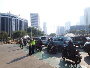 Hari Terakhir Ganjil Genap di Sudirman, Lalu Lintas Lancar Hari Terakhir Ganjil Genap di Sudirman, Lalu Lintas Lancar