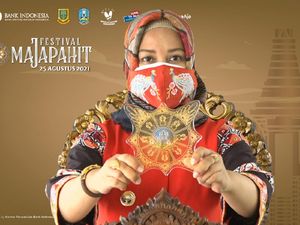 Khofifah Puji Pemkot Mojokerto Gelar Festival Majapahit 2021
