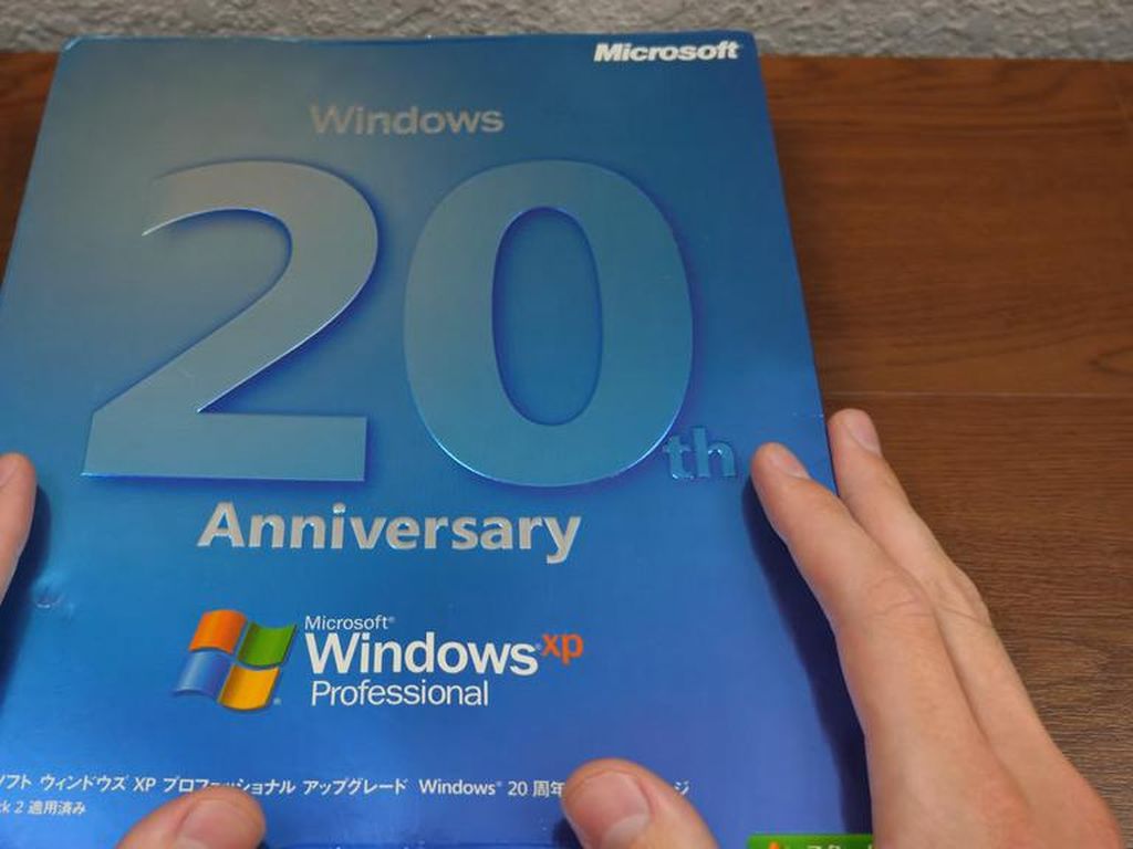 Intip Windows XP 20th Anniversary Edition yang Langka
