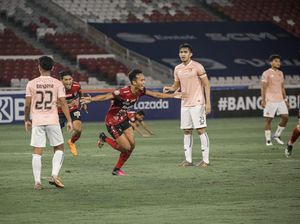 Bali United vs Persik: Teco Nikmati Kemenangan Tipis