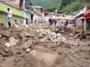 Ngerinya Banjir Bandang di Venezuela, 20 orang Tewas