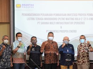 Bangun PLTM Maiting Hulu, Anak Usaha Abipraya Dapat Pendanaan dari SMI