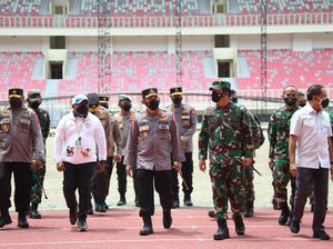 Kapolri Tinjau Stadion PON XX Papua: Sudah Bagus, Pertahankan Kapolri Tinjau Stadion PON XX Papua: Sudah Bagus, Pertahankan