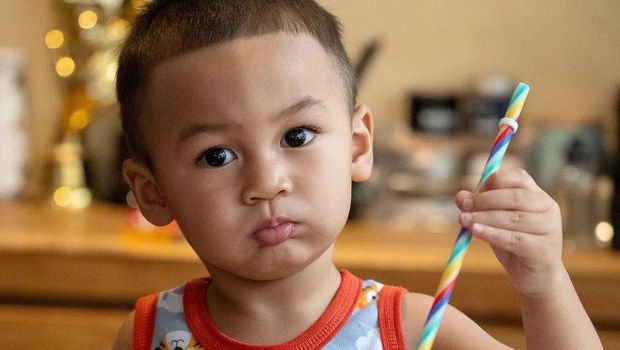 Kiano Tiger Wong, anak Baim Wong